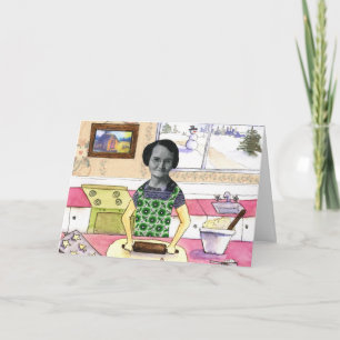 Baking Sugar Cookies Card