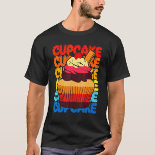 Baking Sweet Colourful Cupcake T-Shirt