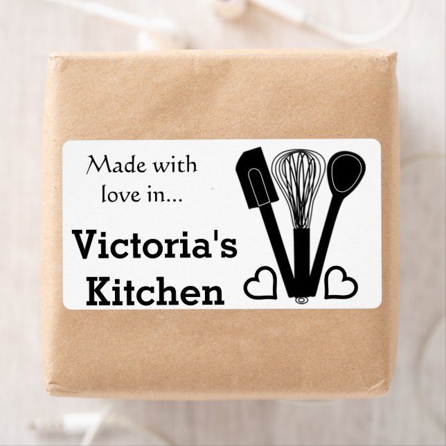 Baking Tools Personalized Name (Insitu)