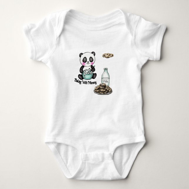 Baking With Mommy | Baby Bodysuit (Front)