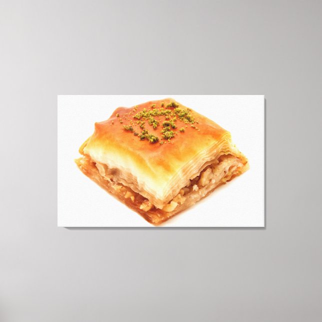 Baklava Canvas Print (Front)