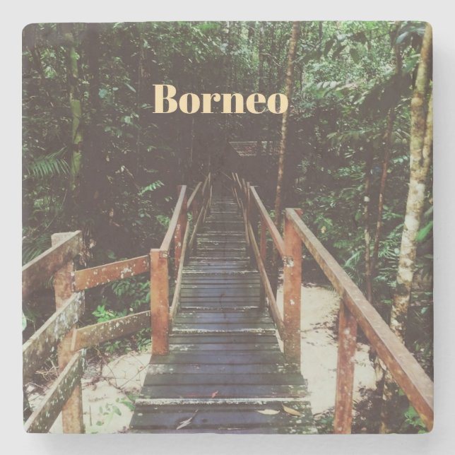 Bako National Park - Borneo Stone Coaster (Front)