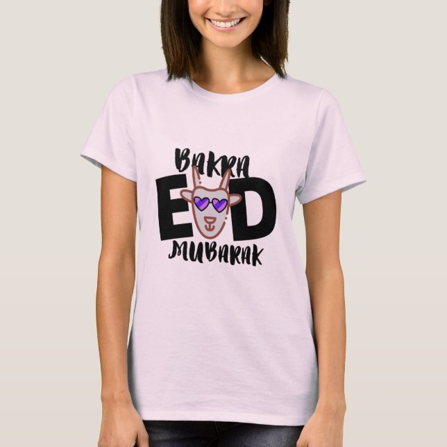 Bakra Eid Mubarak T-Shirt (Front)