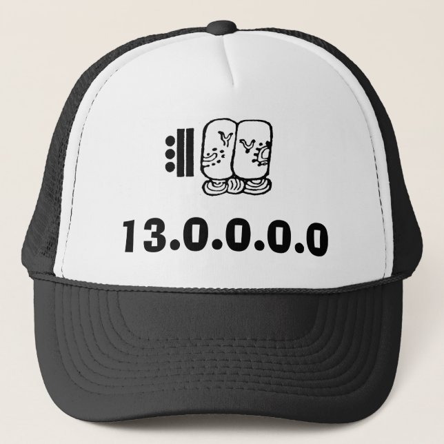 baktun, 13.0.0.0.0 trucker hat (Front)