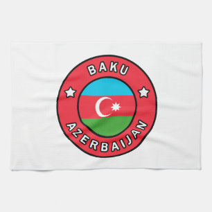 Baku Azerbaijan Kitchen Towel