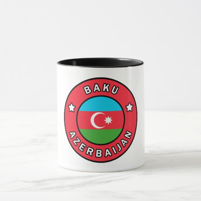 Baku Azerbaijan Mug (Center)