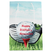 Bal de golf Anniversaire Petit sac cadeau