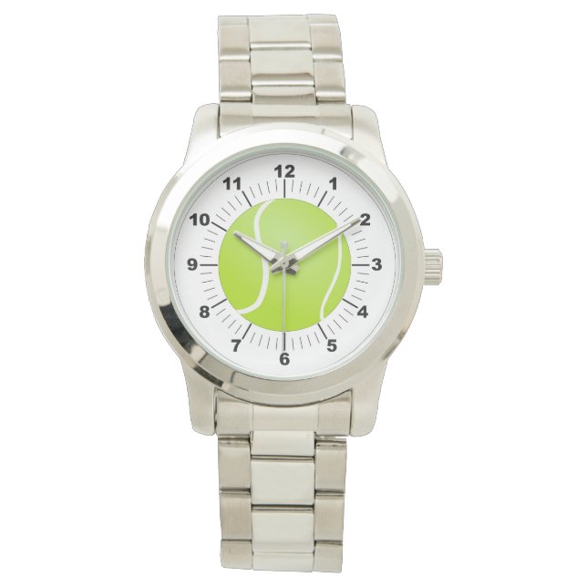 Bal de tennis féminin Surdimensionné Montre d'arge (devant)