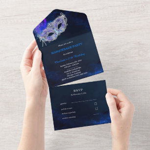 Bal masqué et modèle de RSVP