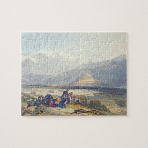Bala Hissar and City of Kabul with the British Can Jigsaw Puzzle