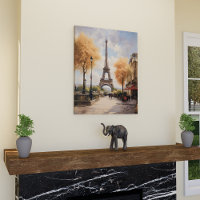 Balade En Toile À Paris Poster Imprimer