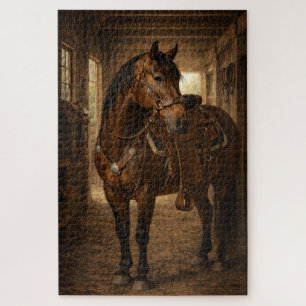 Balade matinale Art équestre Puzzle