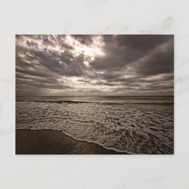 Balade sur la plage Carte postale (Devant)