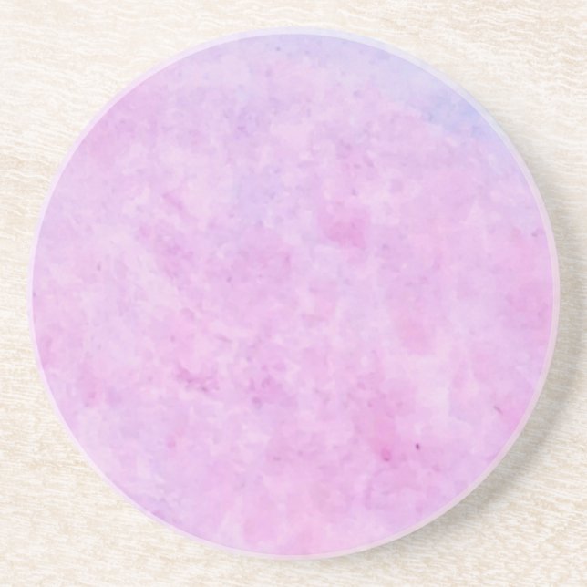 Balance Abstract Watercolor Art Sandstone Coaster (Front)