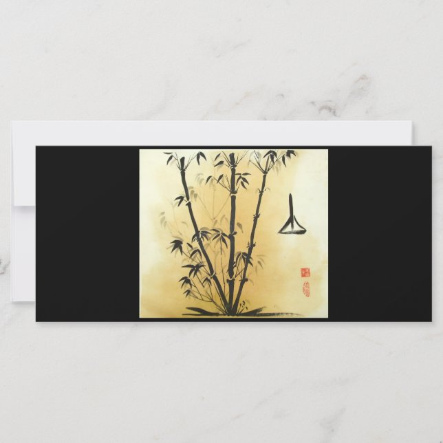 Balance Bamboo Rack Card (Front)