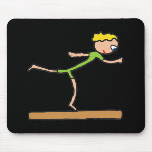 Balance Beam Mouse Pad
