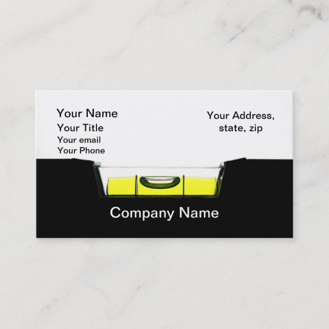 Balance Business Card (Front)