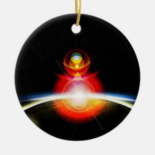 Balance  ceramic ornament