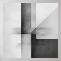 Balance in Contrast – Minimalist Grey Scale Ar