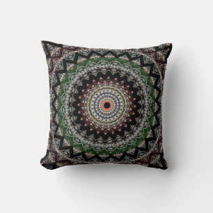 Balance Mandala 2 Throw Pillow