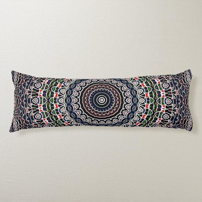 Balance Mandala Body Pillow (Front)
