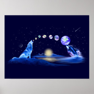Balance of Creation and Nature 18 X 24 Poster
