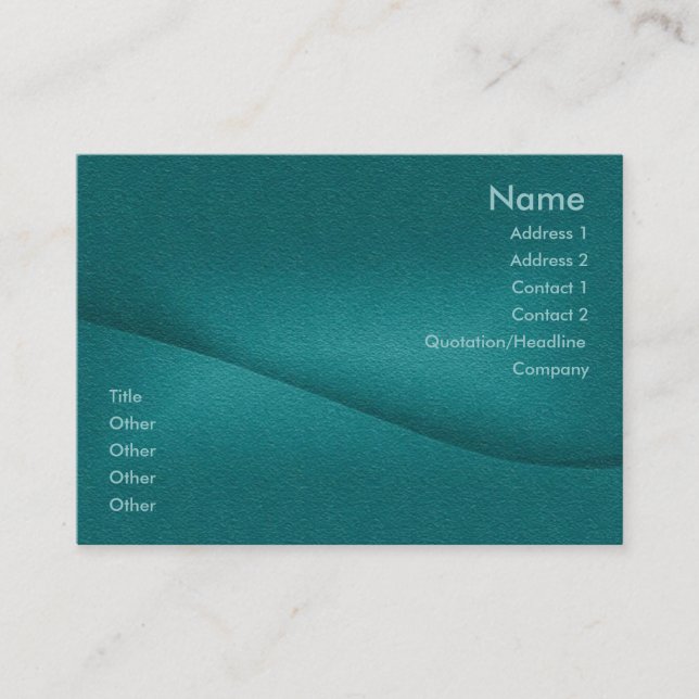 Balance Profile Card (Front)