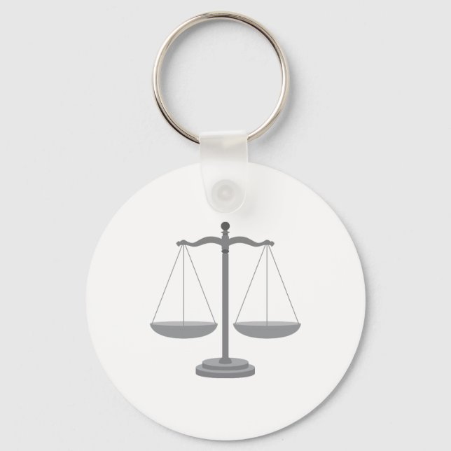 Balance Scale Keychain (Front)