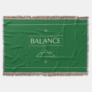 Balance Throw Blanket