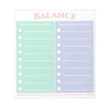 Balance To Do List