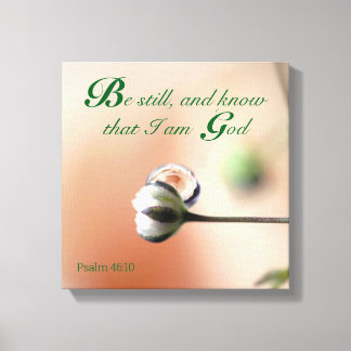 Balance with Scripture Canvas Wall Art
