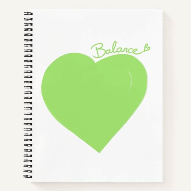 Balance your mood -  notebook (Front)