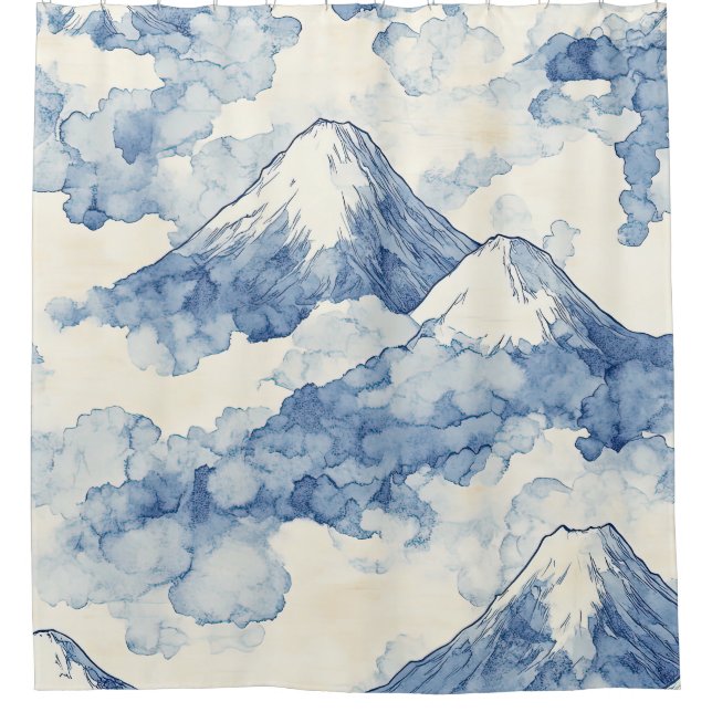 Balanced Blue White Mountains Snow (Front)