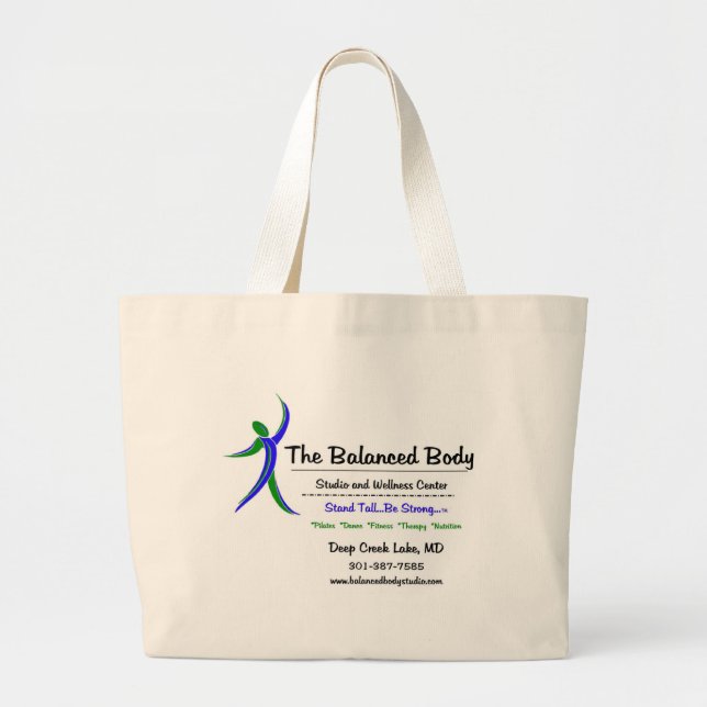 Balanced Body Tote Bag (Front)