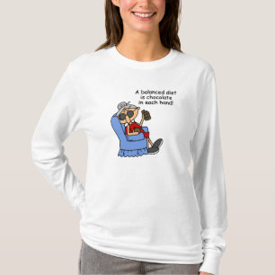 Balanced Chocolate Diet T-Shirt