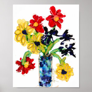 Balanced Energy Lovitude Poster by Anne Pryor