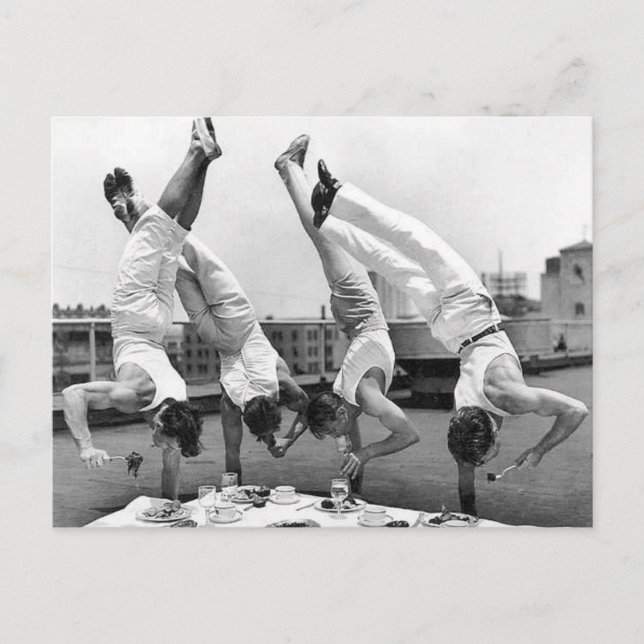Balanced Meal Postcard (Front)
