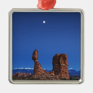 Balanced Rock Metal Ornament