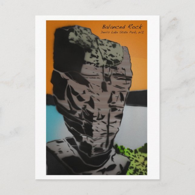 Balanced Rock Post Card (Front)