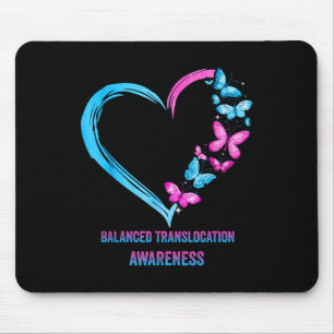 Balanced Translocation Heart Awareness Gifts Mouse Pad