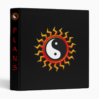 Balanced Yin Yang Sun Binder