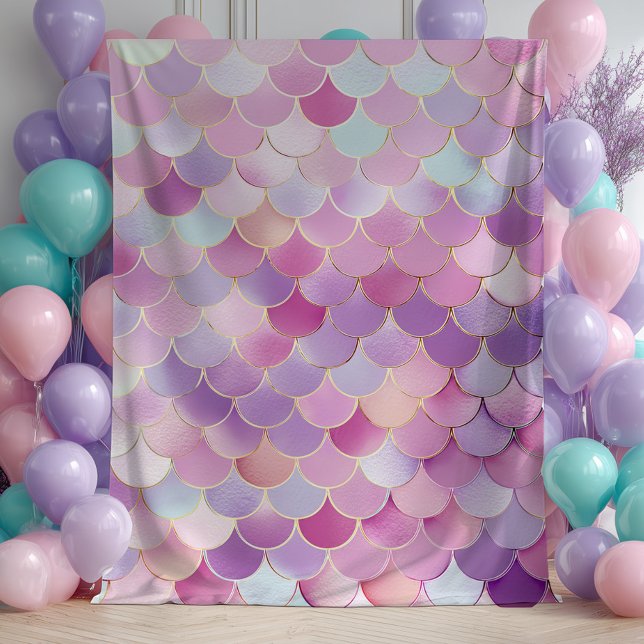 Balances de sirène Tapisserie fête d'anniversaire (Créateur téléchargé)