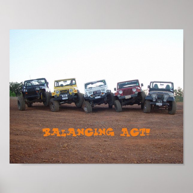 balancing act! poster (Front)