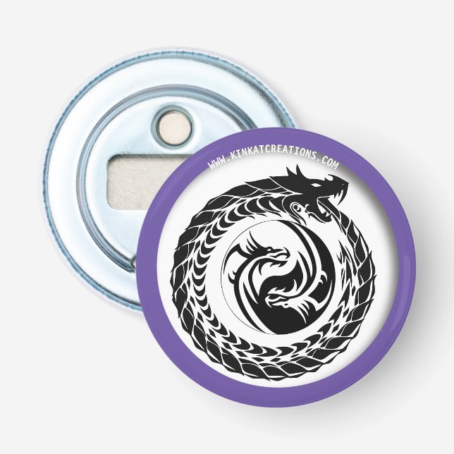 Balancing Dragons  Bottle Opener (Front)