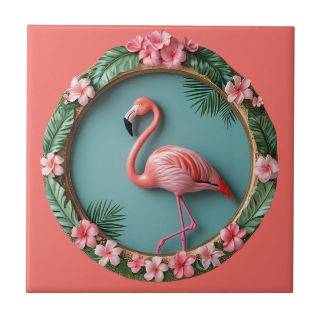 Balancing Flamingo Tile (Front)