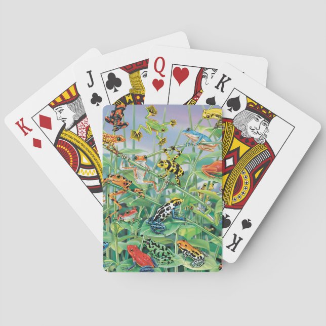 Balancing Frog Playing Cards (Back)