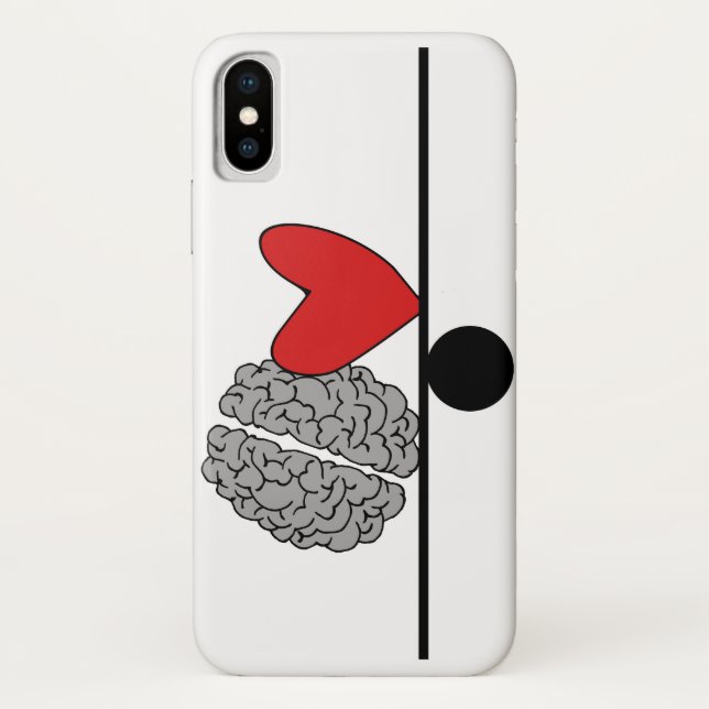 Balancing Mind-Heart Phone Case (Back)