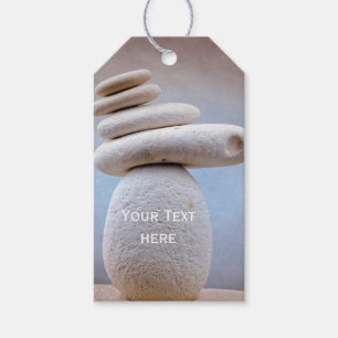 Balancing Stones Square + your ideas Gift Tags