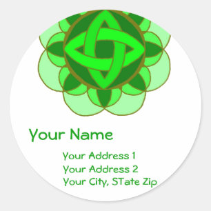 "Balancing the Heart Chakra" Address Label