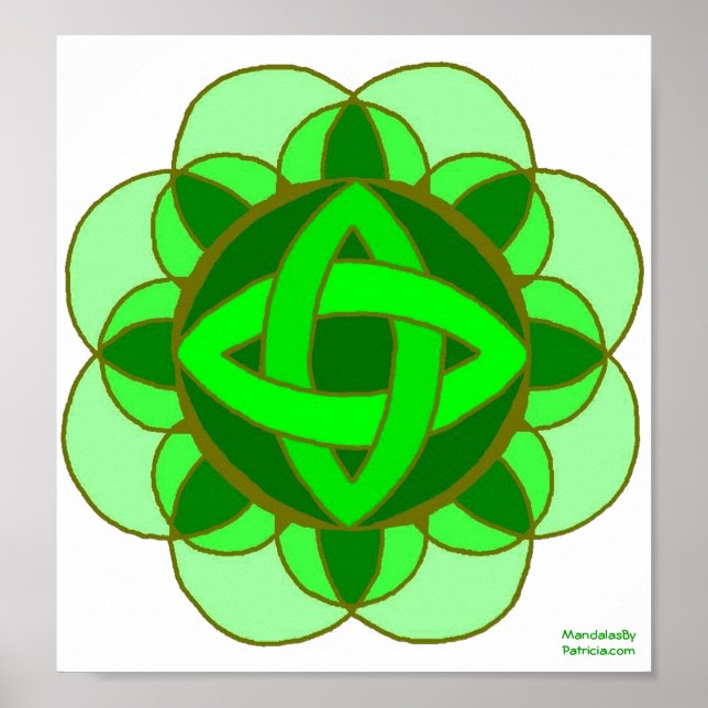 "Balancing the Heart Chakra" Poster (Front)